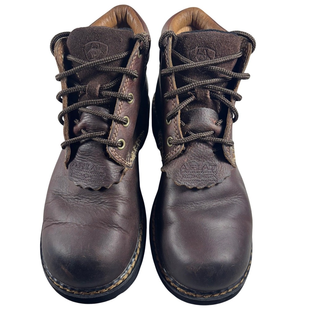 Ariat Canyon Womens Brown Leather Lace Up Casual Chukka Boots Size 7 10002245